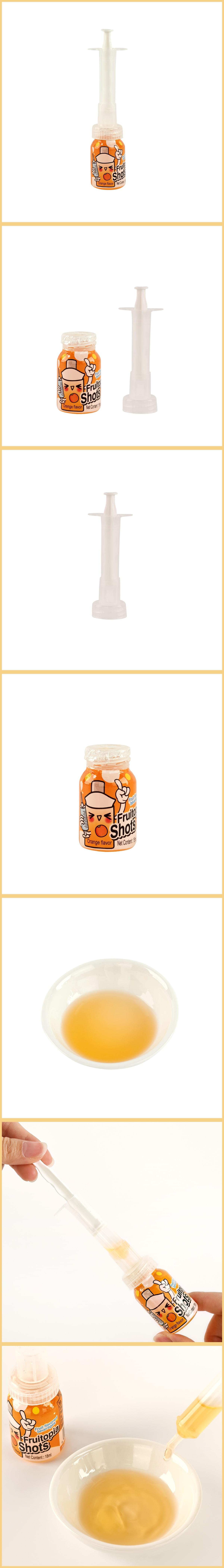 Syringe Fruit Shot Drink