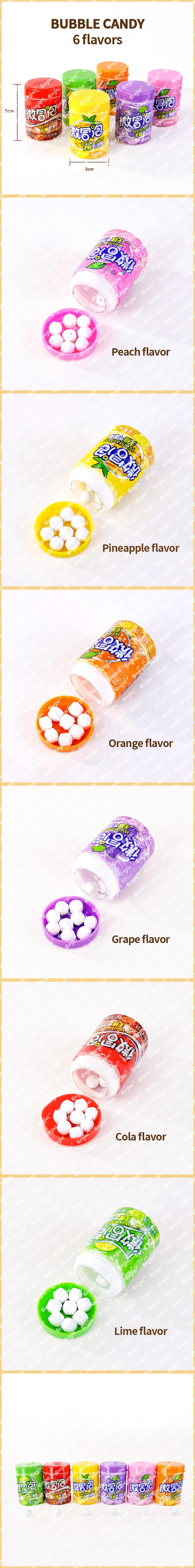 Sugar-Free Bubble Candy