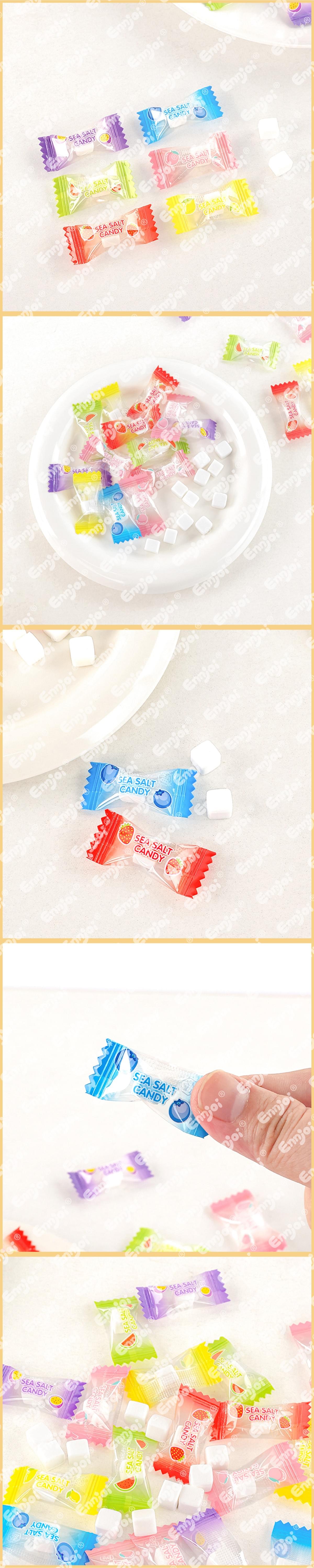 Assorted Fruit Sea Salt Compressed Candy