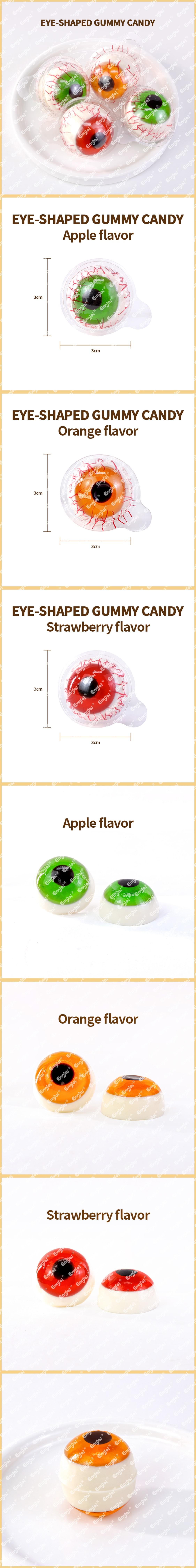 Eye-Shaped Gummy Candy