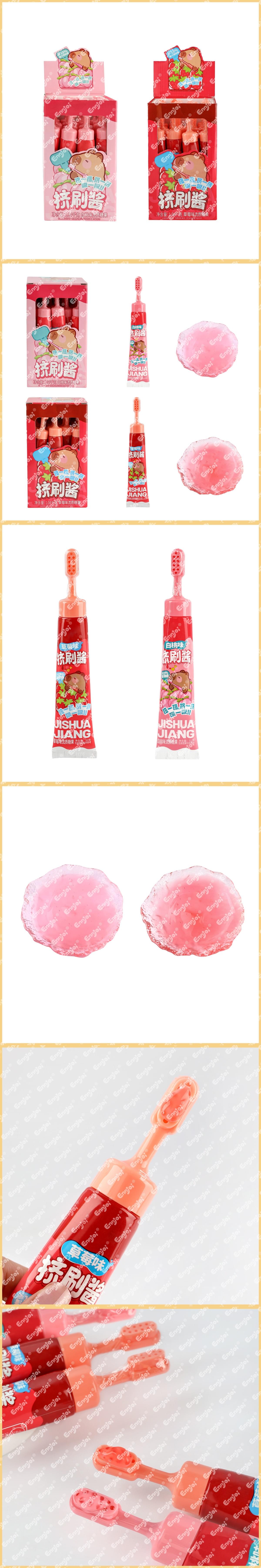 Toothbrush Shaped Squeeze Gel Candy