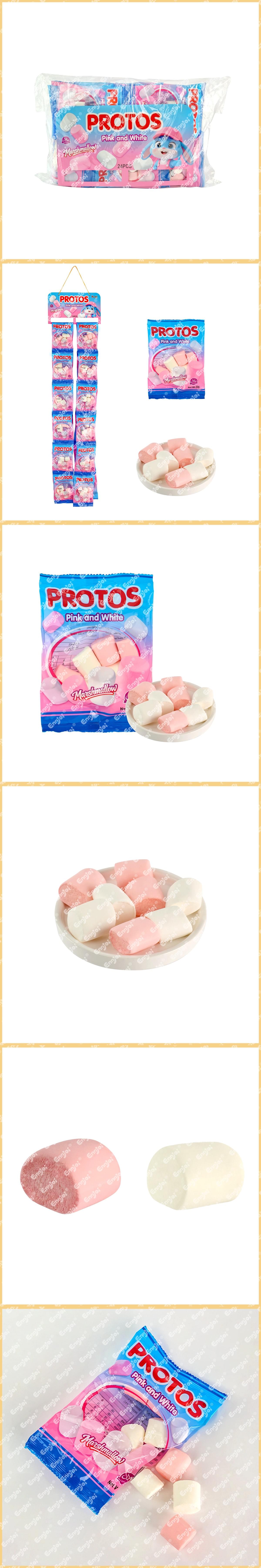 Protos Pink & White Marshmallows