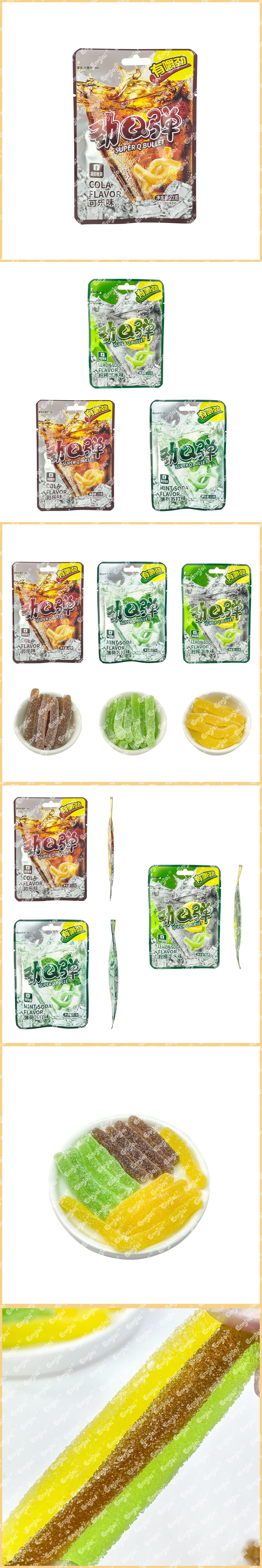 Super Q Bullet Gummy Strips 22g