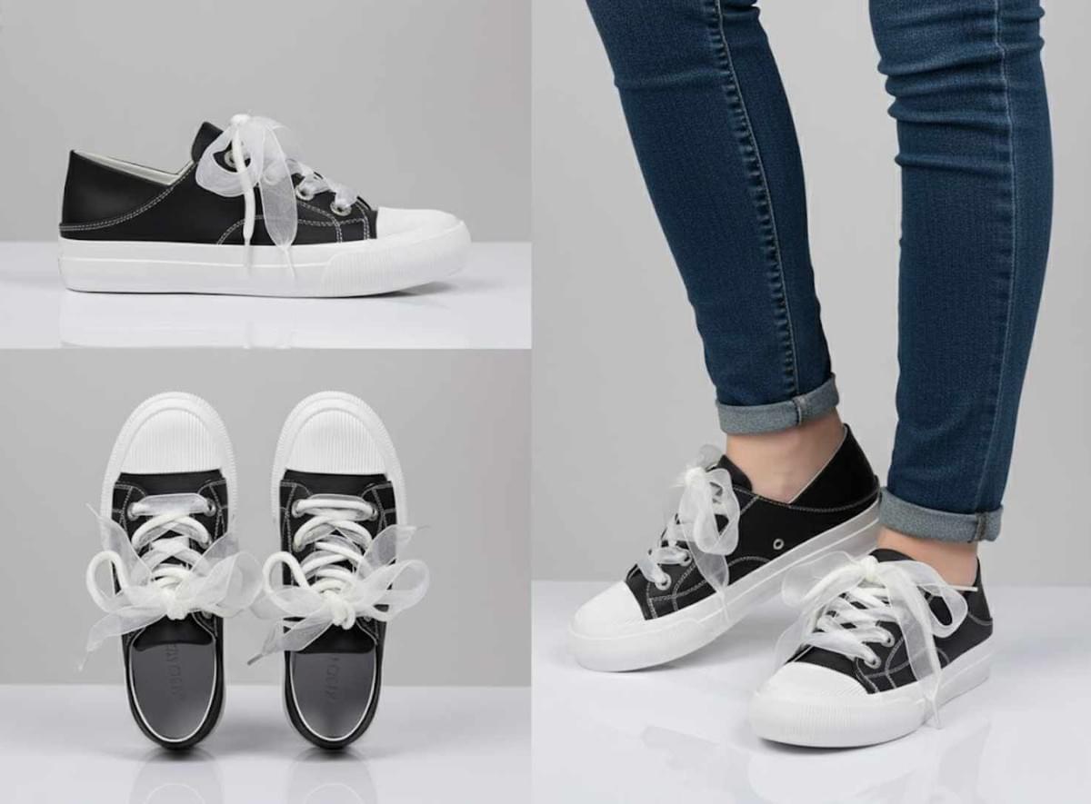 Miofeel 蝴蝶緞帶休閒鞋