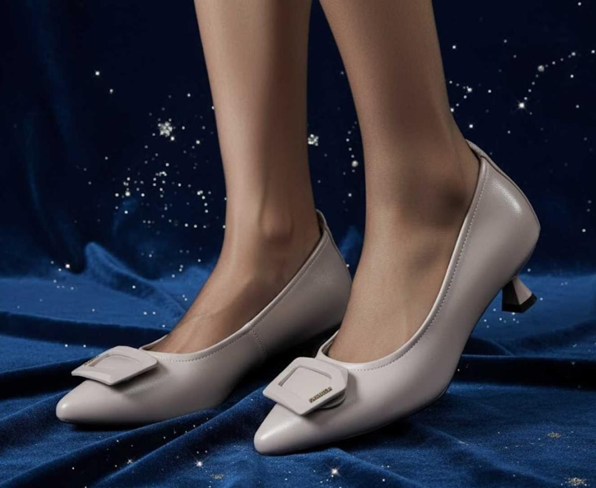 Miofeel 氣質尖頭細跟鞋