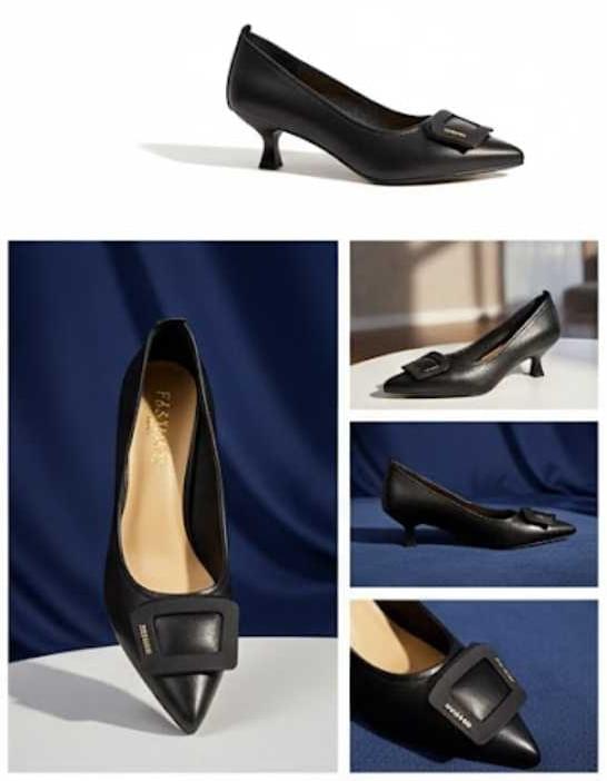 Miofeel 氣質尖頭細跟鞋