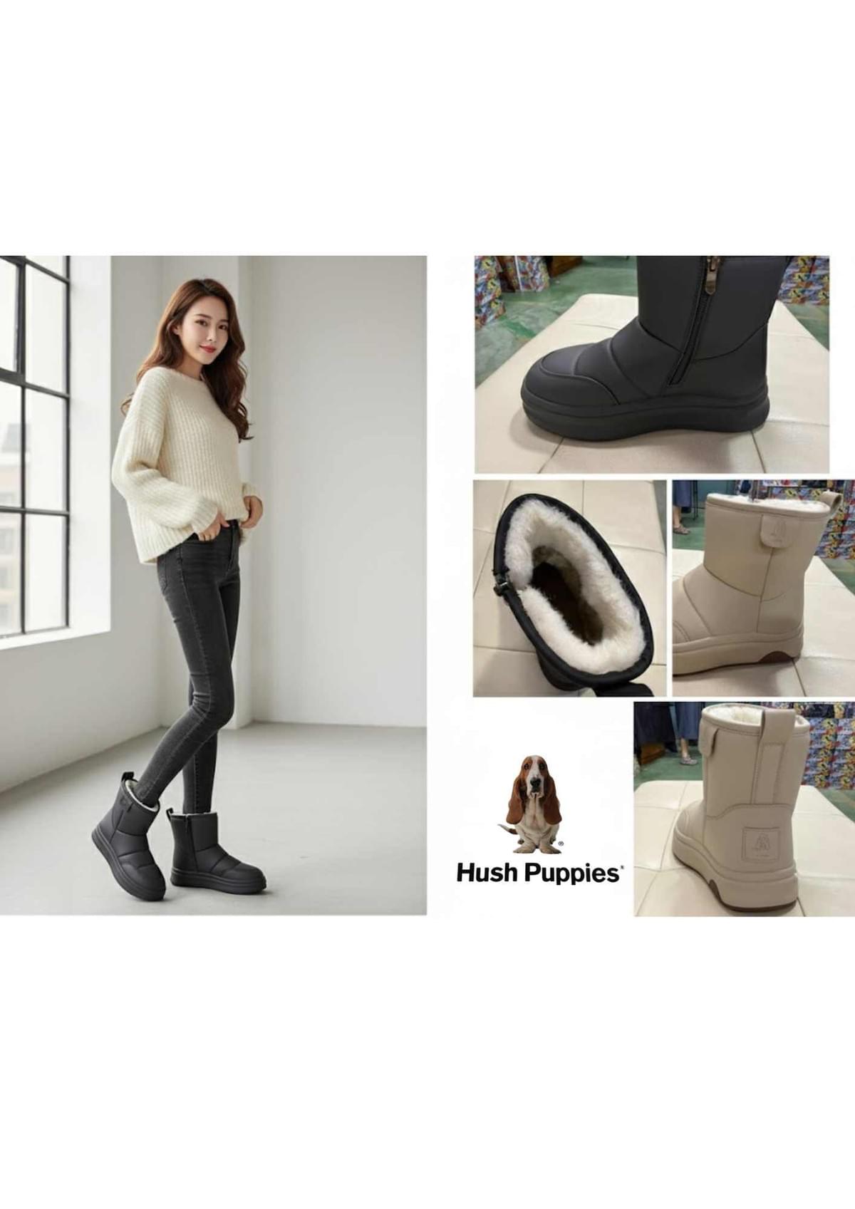 日式防潑水保暖靴