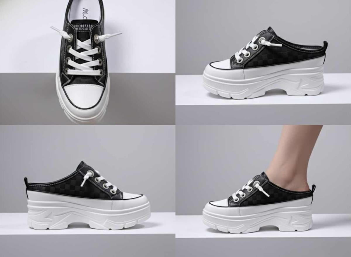 Miofeel 小白鞋後空鞋