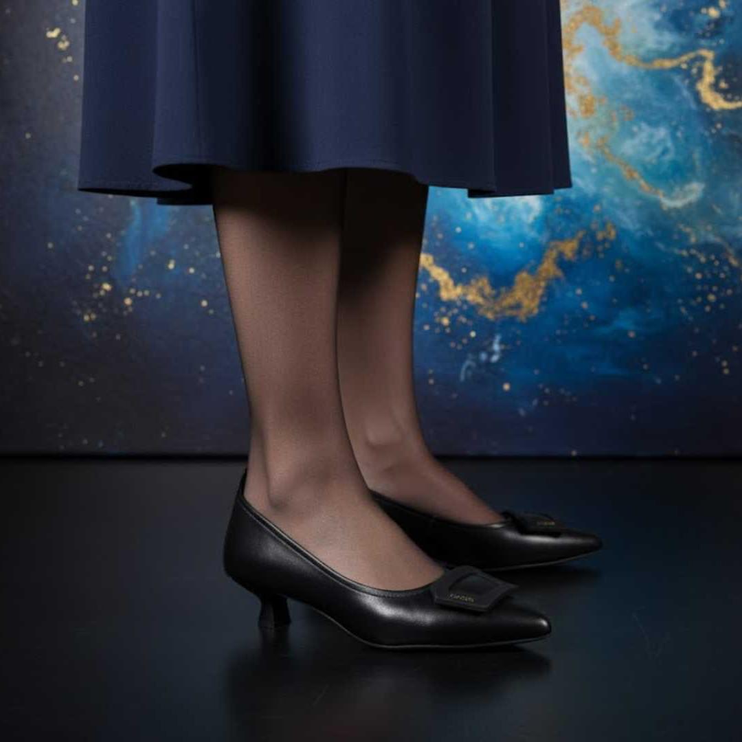 Miofeel 氣質尖頭細跟鞋