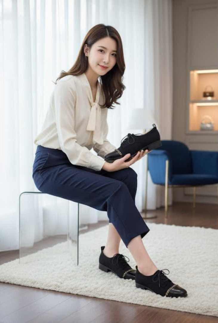  Miofeel　香奈爾風休閒鞋