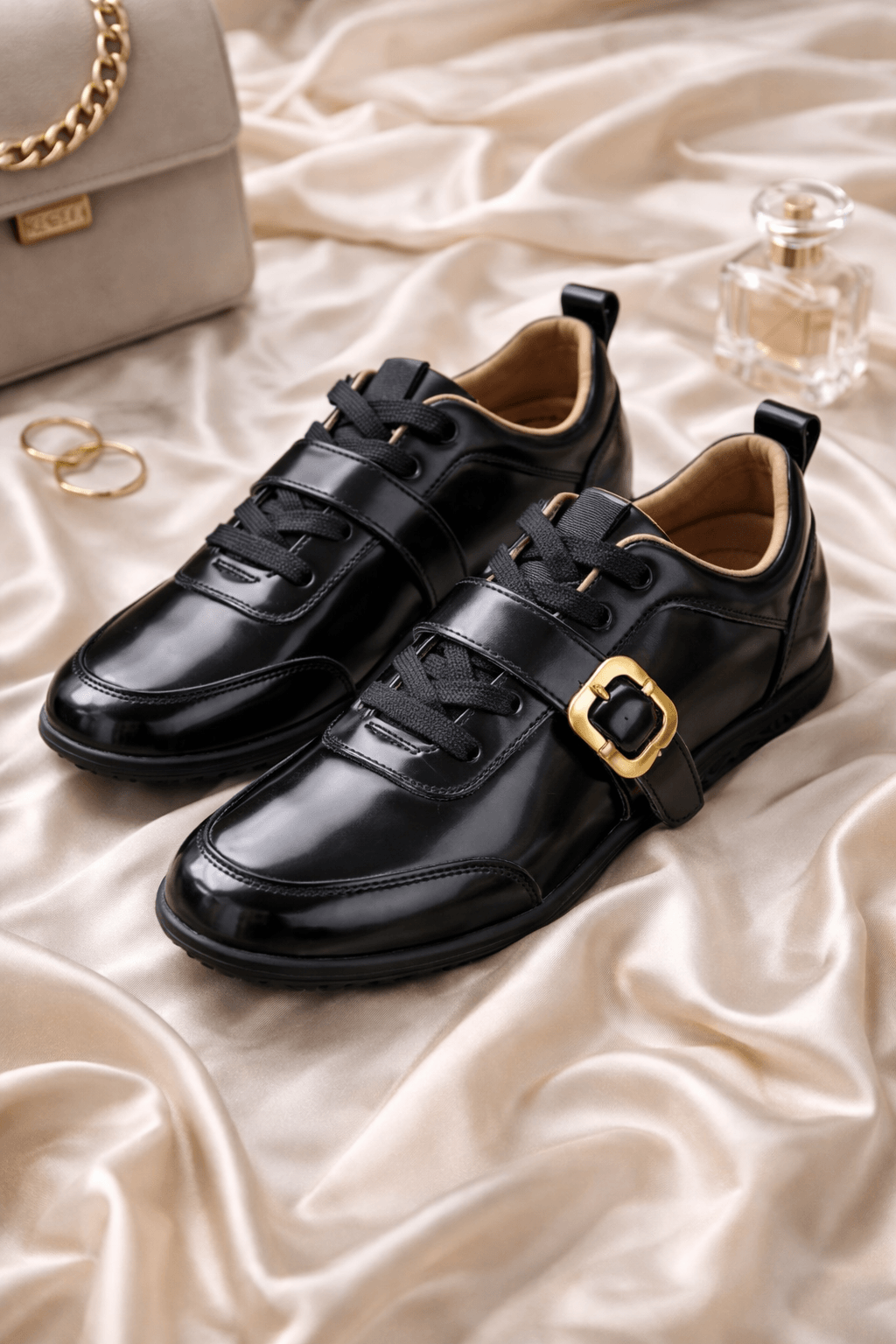 Hush Puppies 牛皮設計休閒鞋