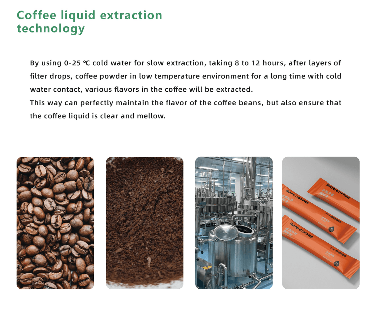 Sunjoy Cold Brew Freeze-Dried Coffee – Visible Granules, Aromatic Aroma, Layered Taste