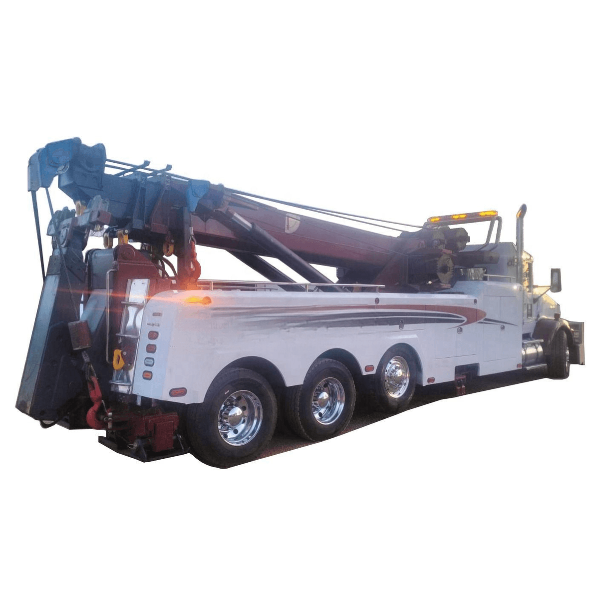 Excellent Heavy Duty 50 Ton Rotatory Road Rescue Wrecker Car Tow Truck for Sale