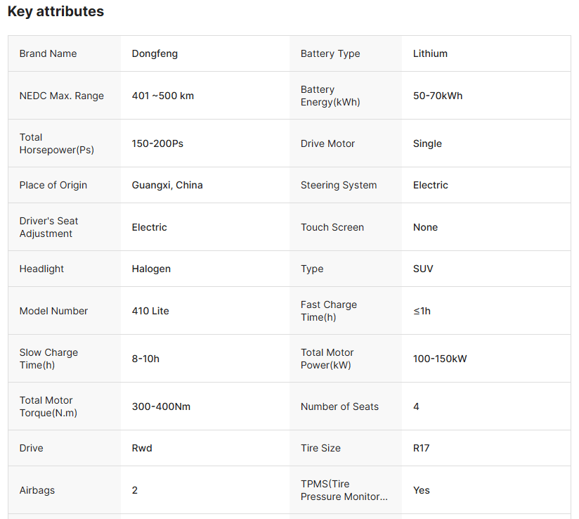 Right-hand Drive Dongfeng Forthing Friday EV Car EEC Electric Cars Adults Vehicle New Electric Cars 