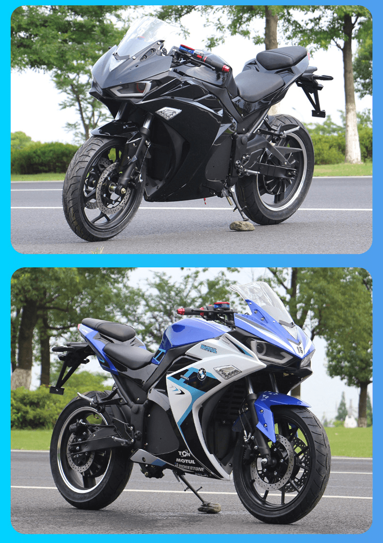 Hot Selling Electric Motorcycle R3 Racing Electric Whole Motorcycle for Adults