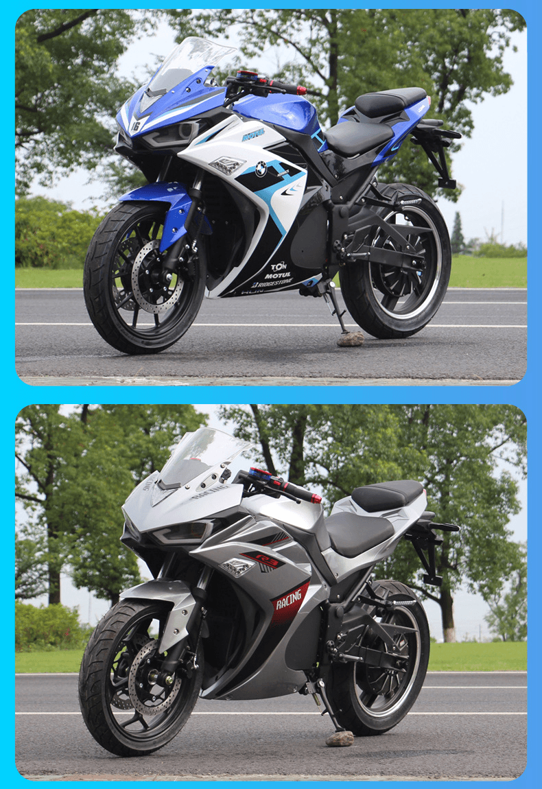 Hot Selling Electric Motorcycle R3 Racing Electric Whole Motorcycle for Adults