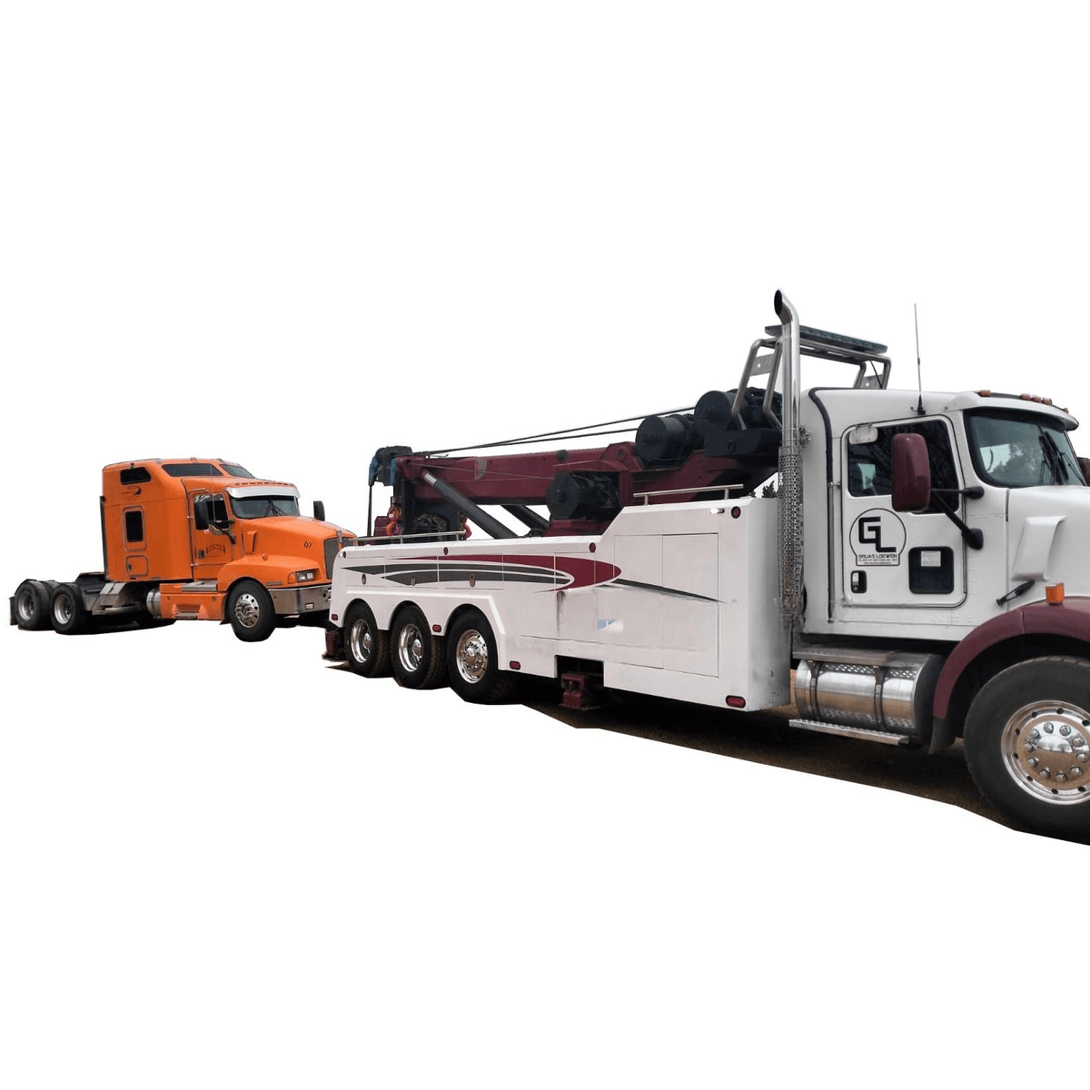 Excellent Heavy Duty 50 Ton Rotatory Road Rescue Wrecker Car Tow Truck for Sale