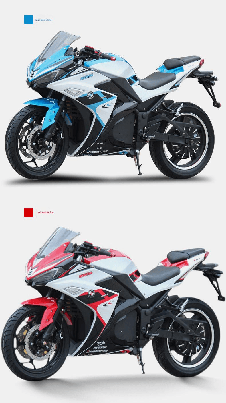 S6 High-Power Electric Motorcycle, High-Speed ​​Electric Motorcycle, Long Range