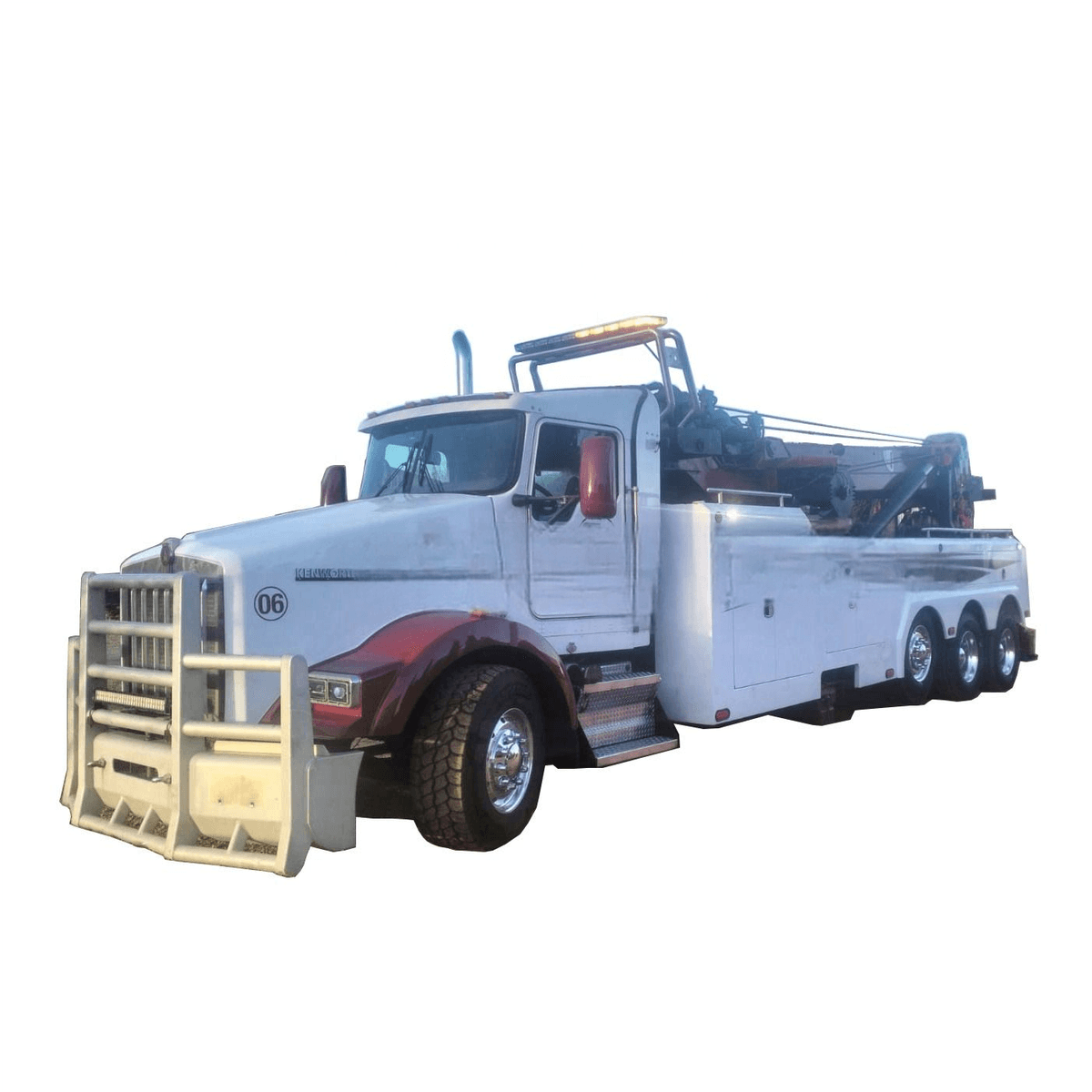 Excellent Heavy Duty 50 Ton Rotatory Road Rescue Wrecker Car Tow Truck for Sale