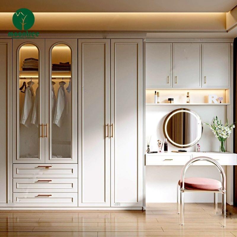 Modern Custom Walk-In Closets Fixed Wardrobes for Hospitality & Residential Projects