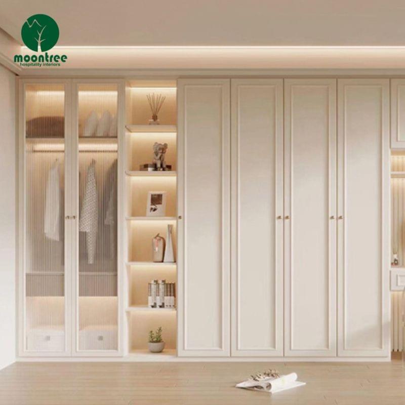 Moontree Custom Hotel Wardrobe Modern Hospitality Closets Built for commercial use