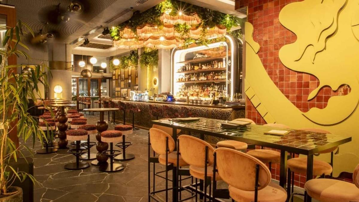 alt="Custom luxury bars, KTVs and other entertainment venues furniture, high-end bar stool, coffee table ,side table by Moontree"