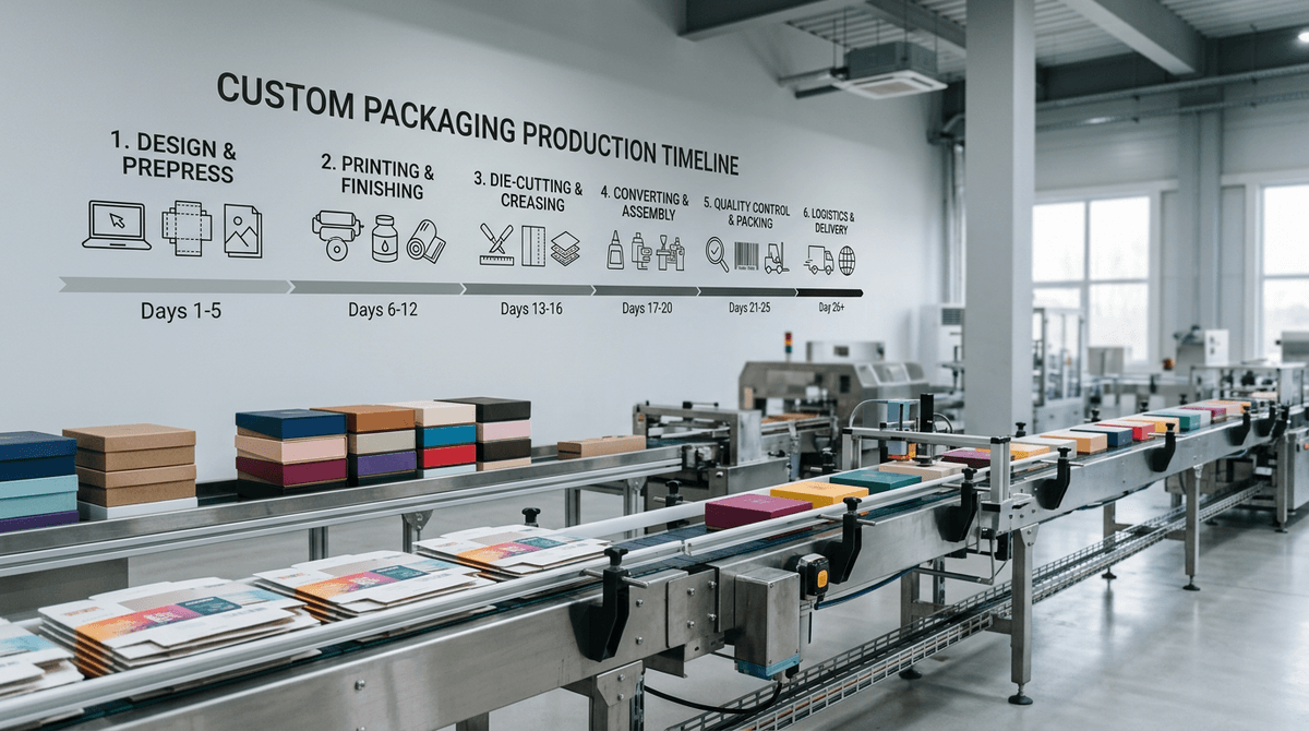 custom packaging mass production process