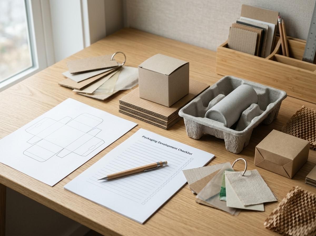 Packaging material selection and sustainability claim review before custom packaging production