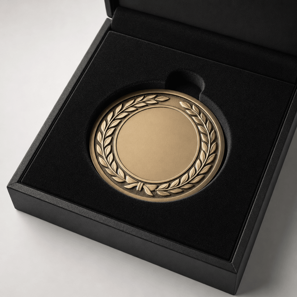 Custom insert protection for medals ribbons and badges