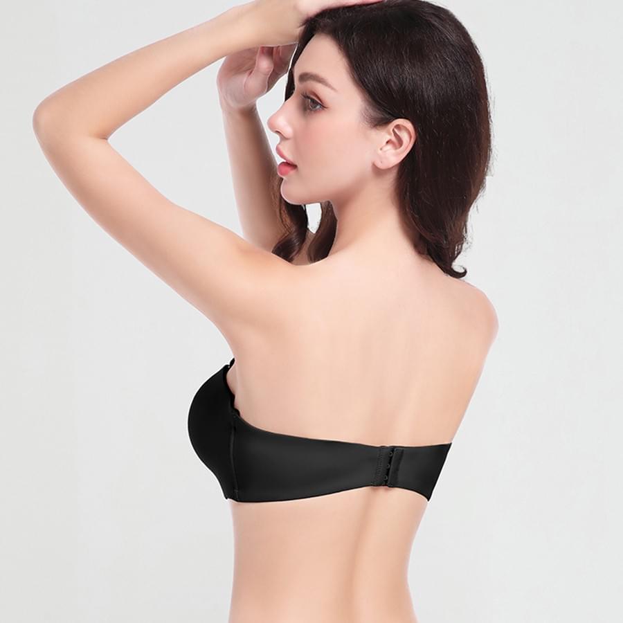 Plus Size Strapless Bra for Full Bust - Minimizer & Anti-Sag Full Cup Bra