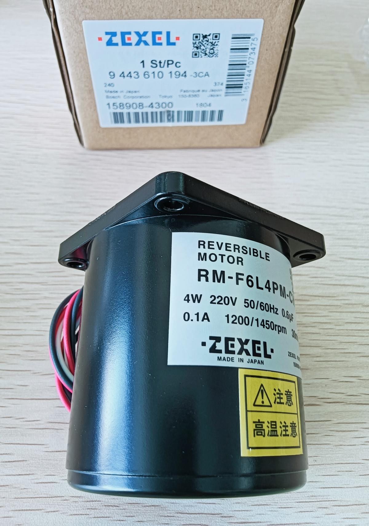 ZEXEL MOTOR RM-F6L4PM-CH