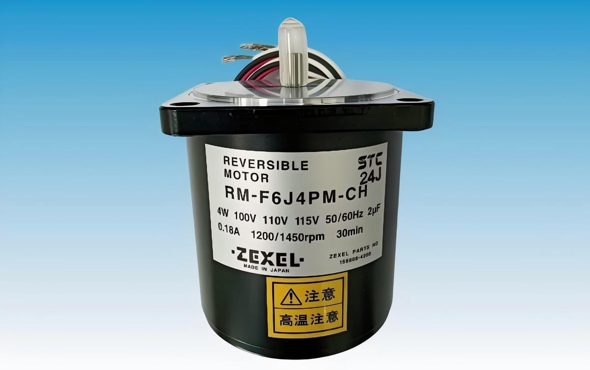 ZEXEL Motor RM-F6J4PM | 100–115V AC 50/60Hz 4W 1200/1450 RPM | Governor Motor