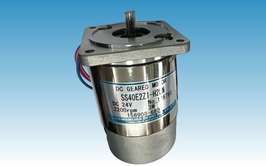 Motor de ajuste de velocidad SAWAMURA DENKI ZEXEL RM-F6J4PM-CH – 24V DC, 3W, 2200 RPM