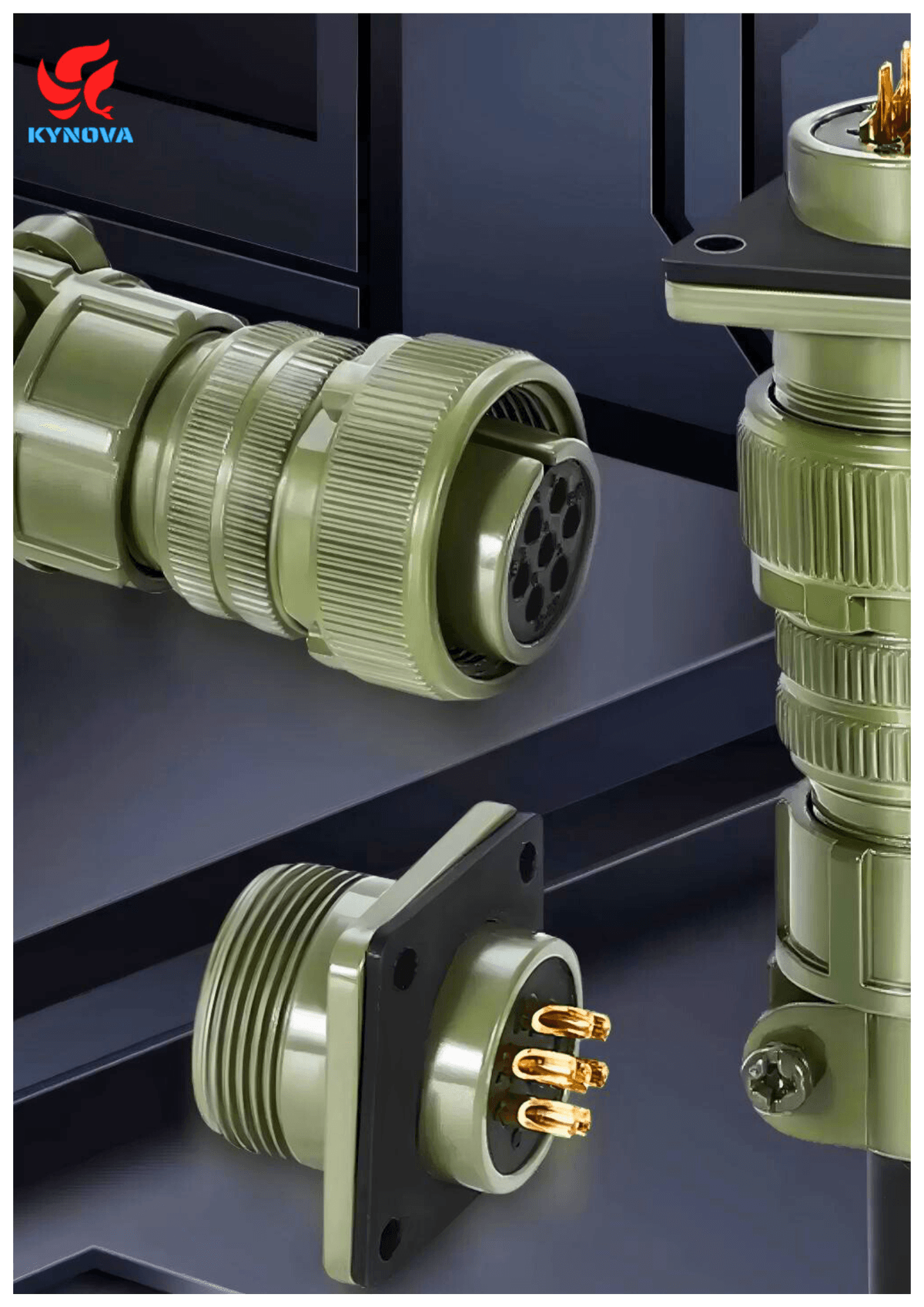 调速器配件 航空接头-5Pin