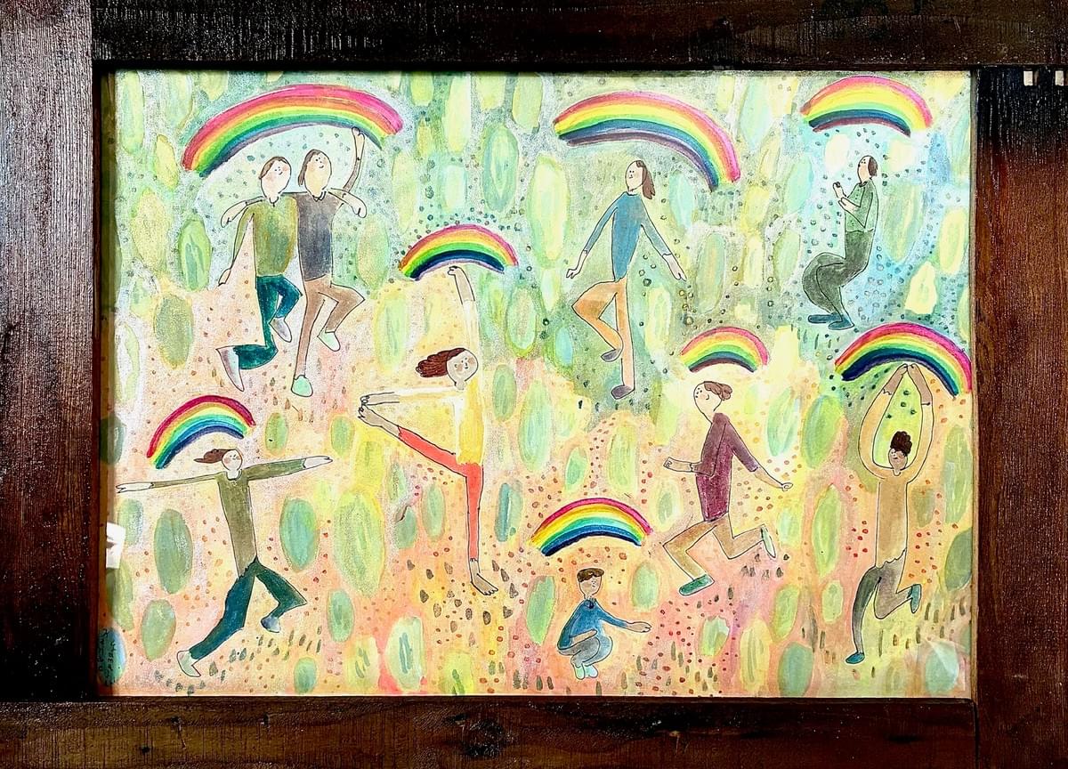 虹の下の私たち　Under the rainbow