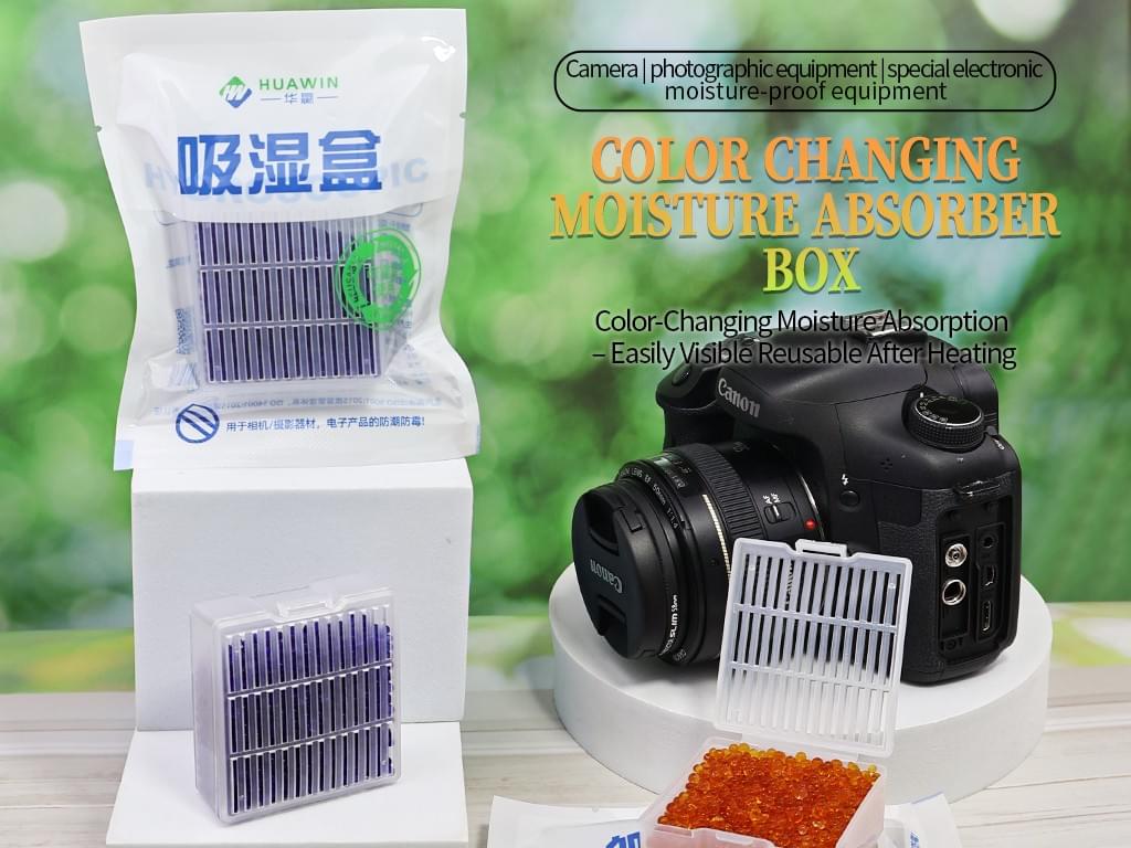 Color Changing Moisture Absorber Box