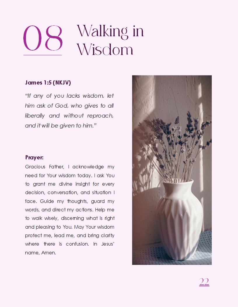 31-Day Scripture-Based Prayer Guide & Journal