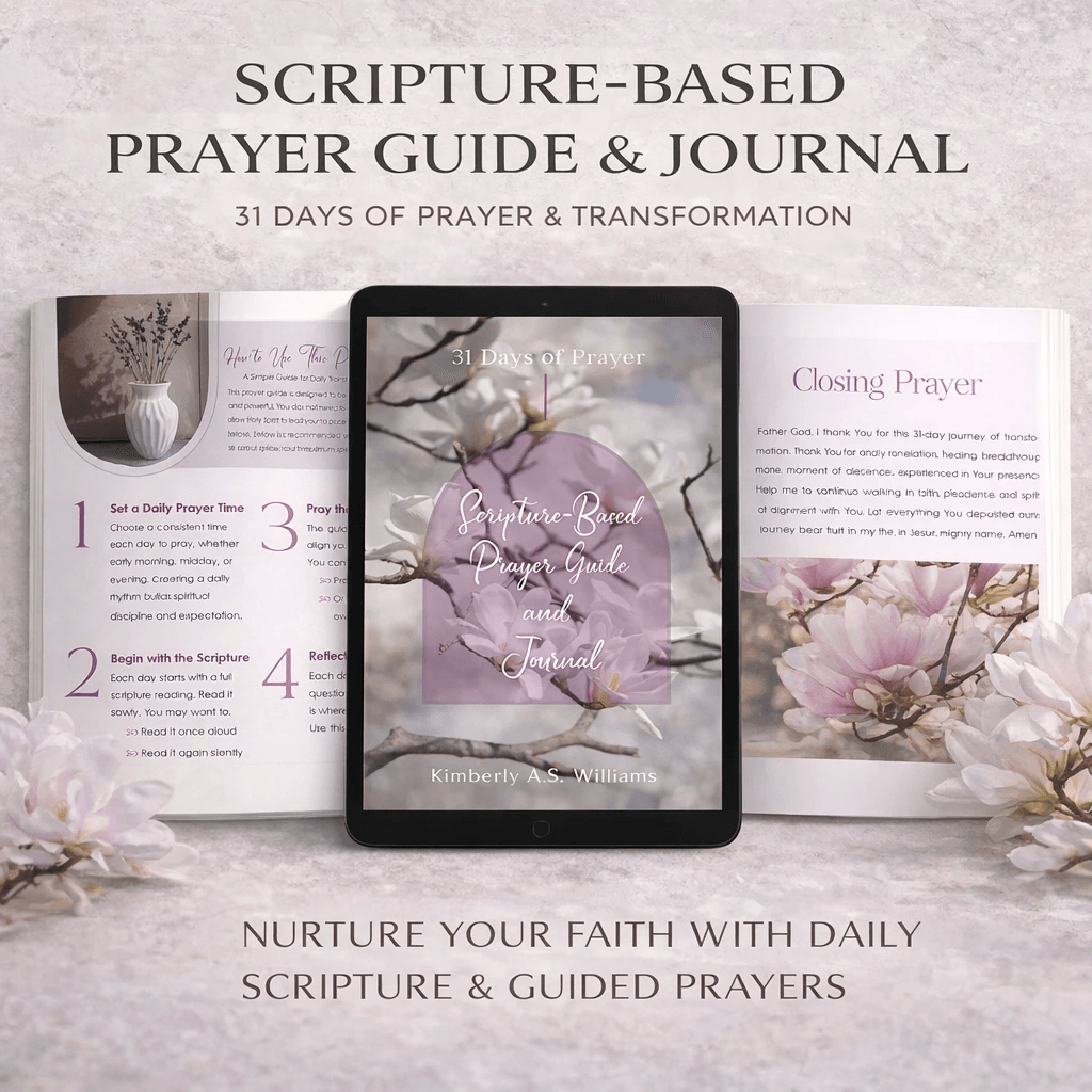 31-Day Scripture-Based Prayer Guide & Journal