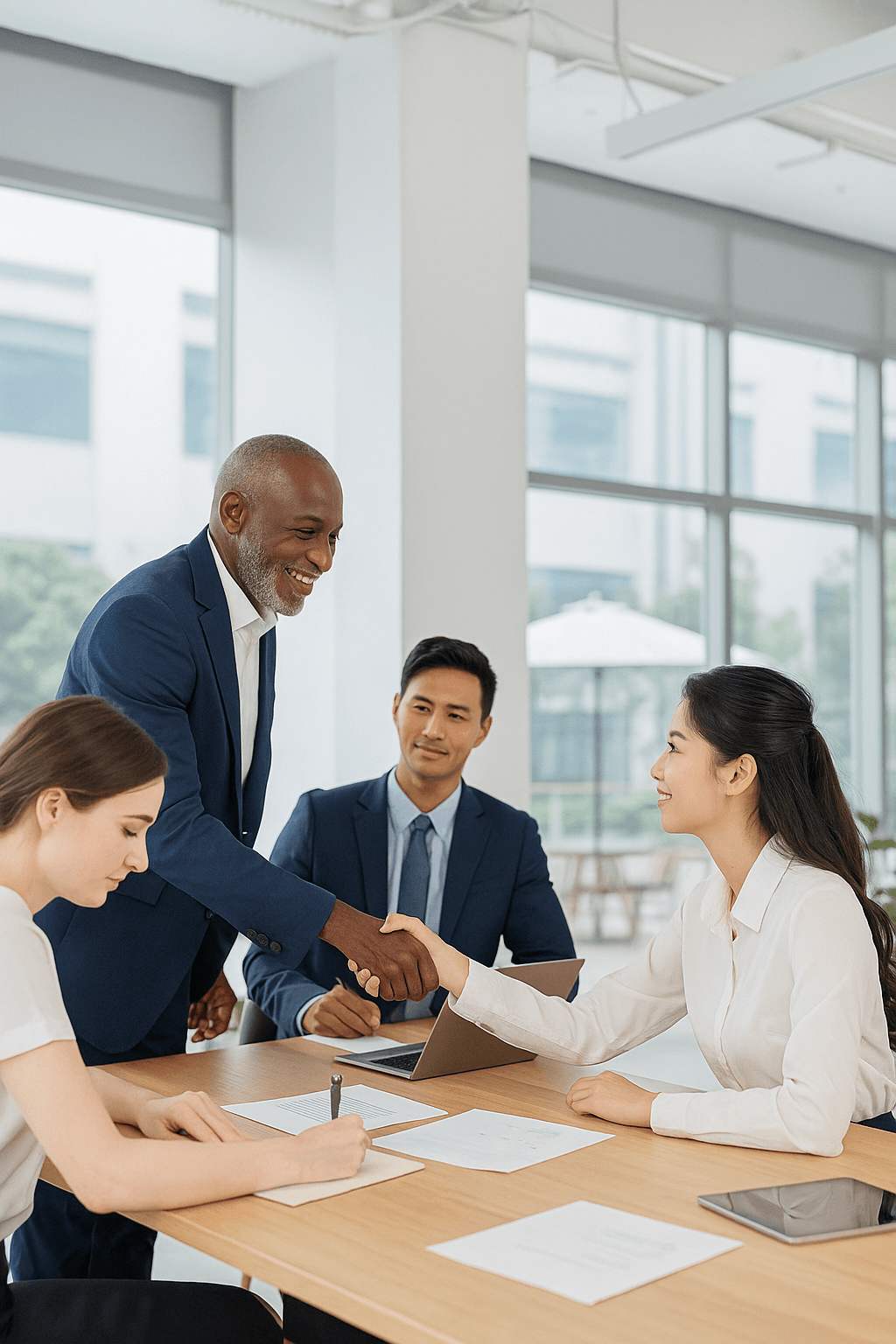 We facilitate your participation in key trade fairs, managing all logistics to make your visit seamless and effective. Trade Fair & Business Trip Assistance What We Do China Bridge Agency – Your Strategic Partner in ChinaChina Bridge Agency (CBA) is your trusted bridge to doing business in China.We specialize in guiding international companies that wish to build reliable relationships with Chinese manufacturers, attend major trade fairs, and explore opportunities in one of the most dynamic markets in the world.Our mission is to connect your business with China’s potential through professionalism, transparency, and cultural expertise.🌏 What We OfferSupplier Sourcing & VerificationWe identify, evaluate, and manage Chinese factories that meet your standards for quality, price, and production capacity.Trade Fair & Business Trip Assistance in ChinaWe organize and accompany clients to China’s most relevant trade fairs, handling logistics, hotel booking, interpretation, meeting scheduling, and on-site guidance to ensure every visit is productive.Translation, Logistics & Quality ControlFrom negotiations to factory inspections and shipping coordination,