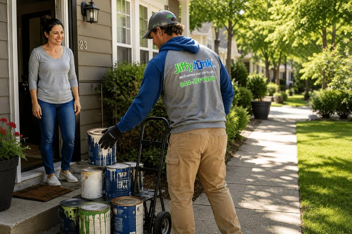How to Dispose of Paint Without a Car or Truck