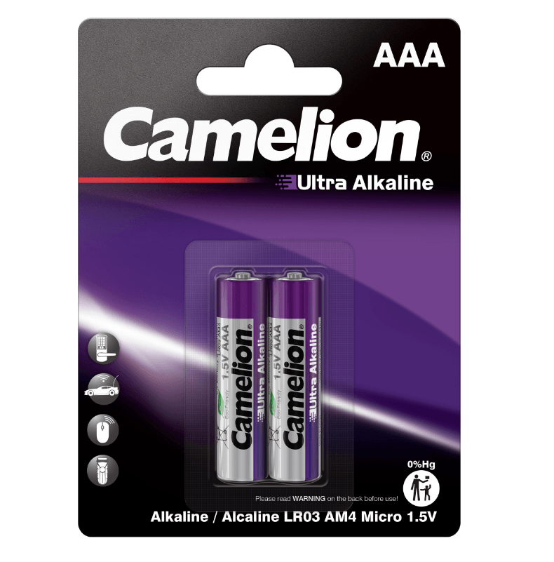Camelion Ultra Alkaline batteries AAA