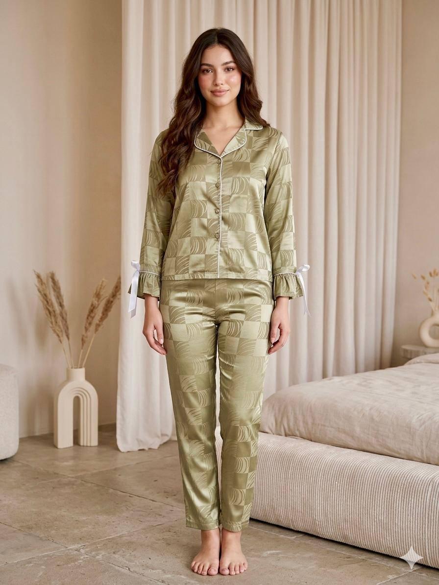 Satin Pyjama Set