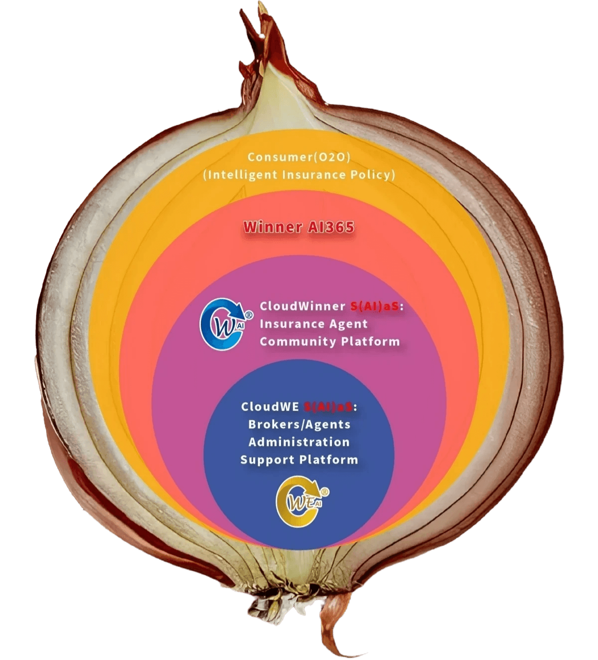 S(AI)AS ECOSYSTEM ONION