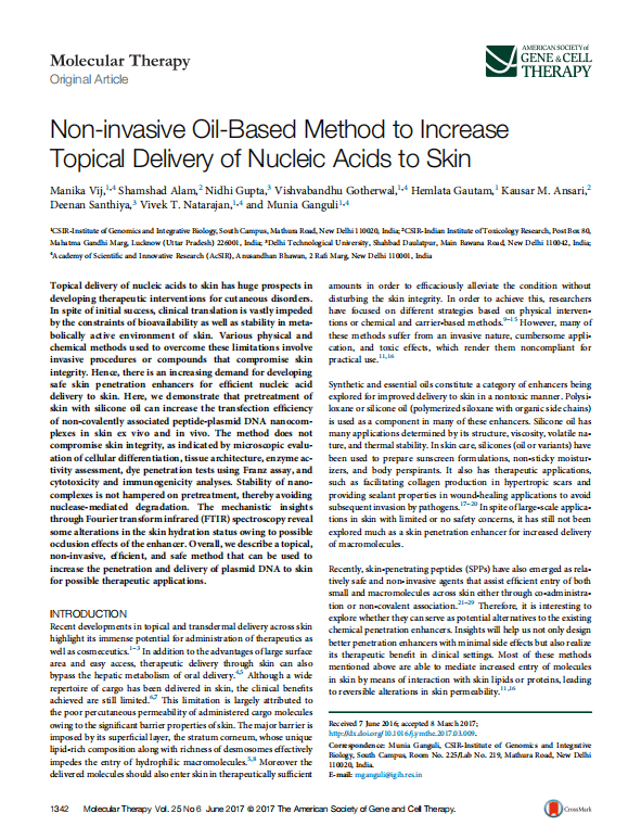 Molecular Therapy - SBS Genetech
