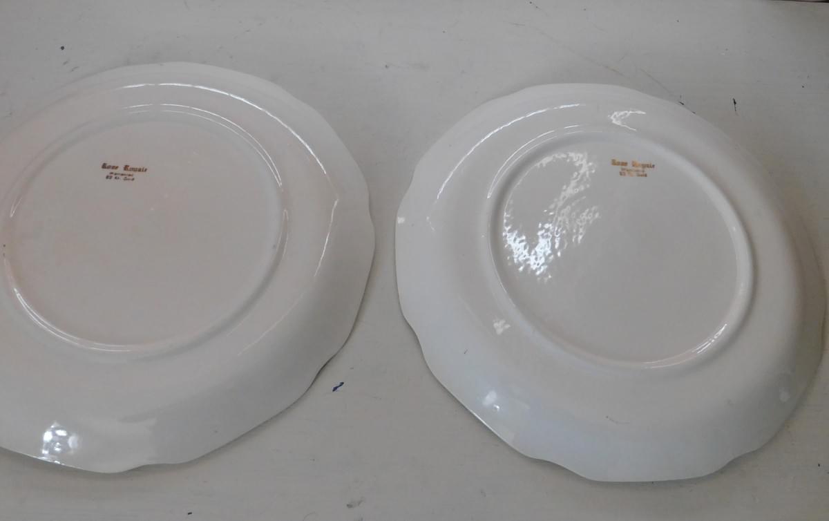 Set of 2 Antique Plates