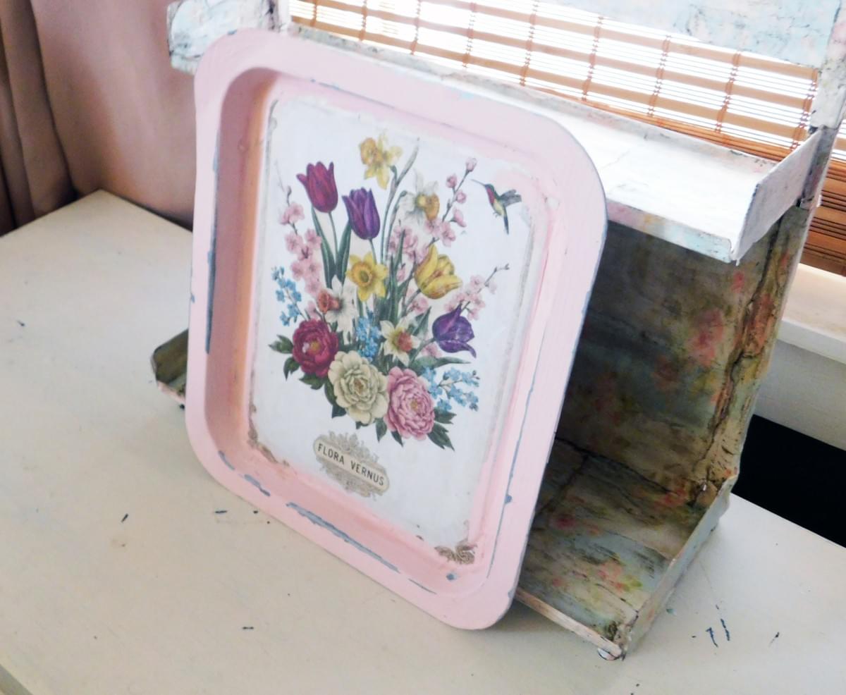 Vintage Metal Cooking Sheet