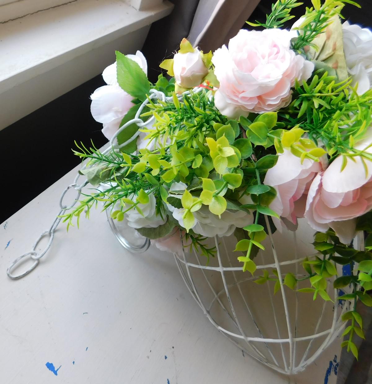 Pink and White Florals