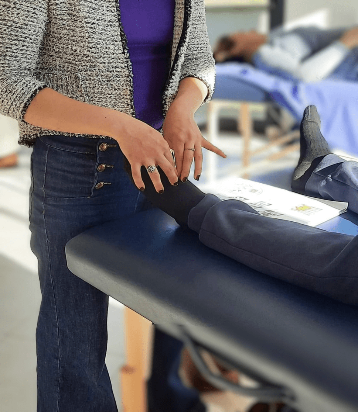Elodie LUC séance de réflexologie crânio-sacrée Essonne 91