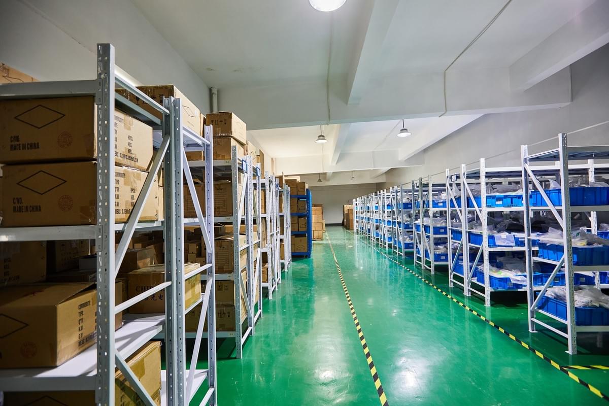 A corner of the SHYSEMI warehouse