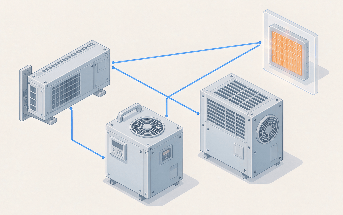 Inverter air conditioner, heat pump and industrial drive all feeding into one intelligent power module